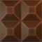 Ekena Millwork 19 5/8in. W x 19 5/8in. H Foster EnduraWall Decorative 3D Wall Panel Covers 2.67 Sq. Ft. WP20X20FODRU - alternate 1